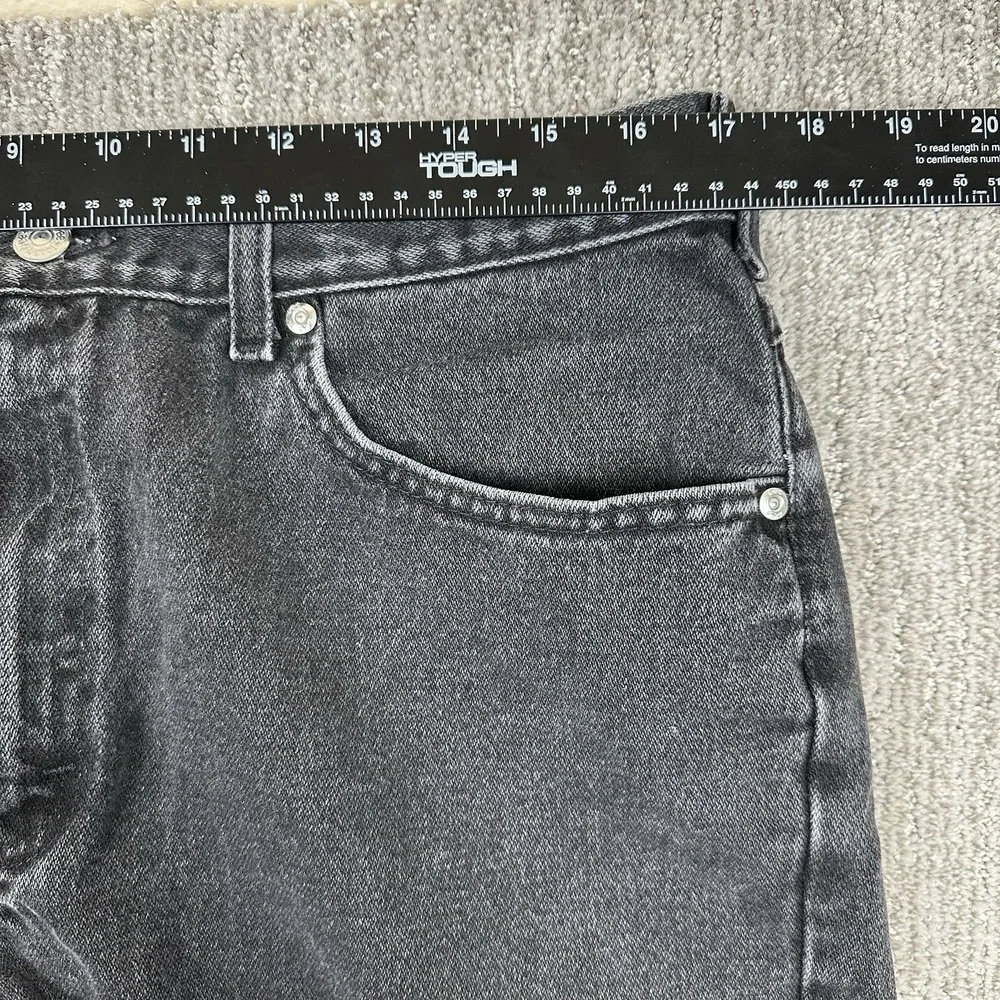 Vintage Lee Mens Jeans 36x32 Black Denim Made in USA Skater‎ Grunge Fits 34x30